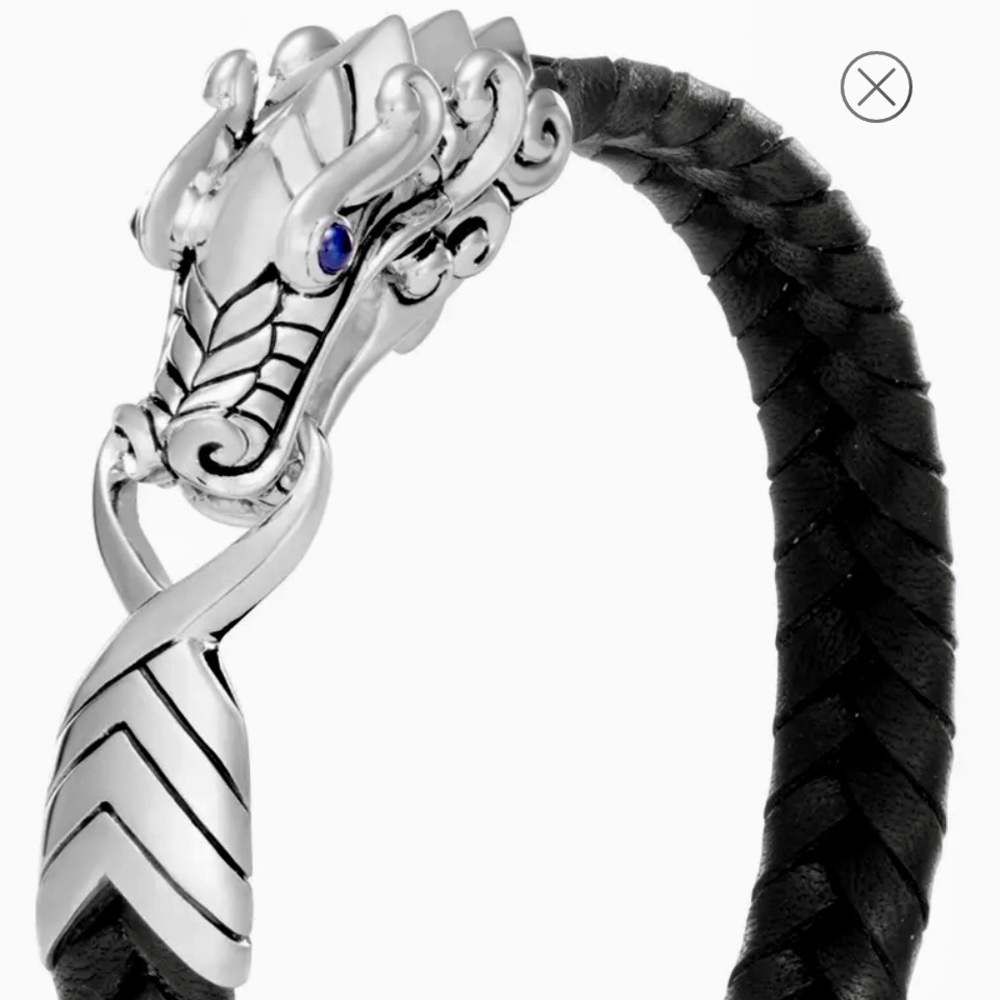 JOHN HARDY “brand new” Men's Legends Naga Bracelet